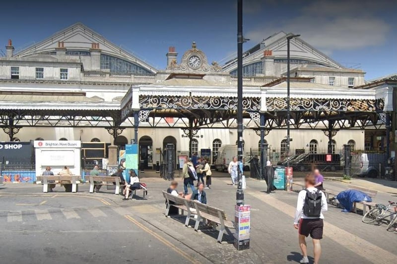 Brighton station recorded the ninth highest daily parking fee, costing £16.70 for an eight-hour stay on a weekday.