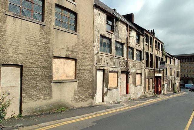 The former John Watts factory on Lambert Street, Sheffield, on June 15, 2004