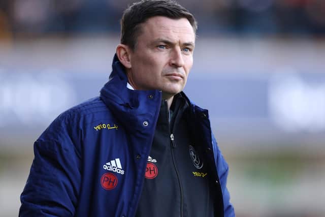 Paul Heckingbottom, manager of Sheffield United, was disappointed with his team's display at The Den: Paul Terry / Sportimage
