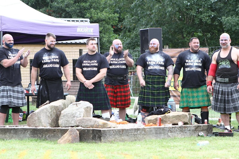Competitors from across Britain took part in the event