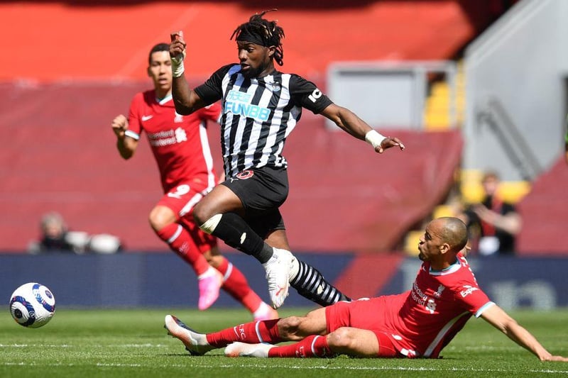 In the first half he was a real livewire for Newcastle on the break – and Liverpool knew it, having tried to kick him out of the game. A tactical switch saw his threat totally nullified by Jurgen Klopp.