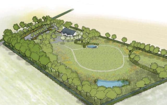 Plans for a crematorium on Armthorpe Lane in Barnby Dun