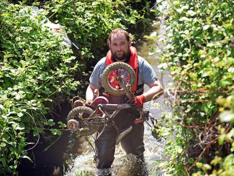 Volunteer Michael Hodkinson, pictured.