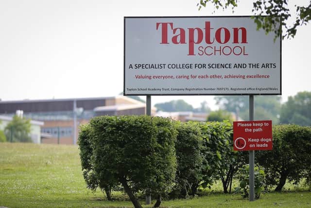Tapton School, in Crosspool