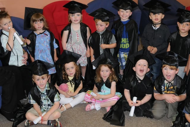 Graduates from Just Learning Nursery were pictured at Enon Baptist Church in Monkwearmouth, Sunderland nine years ago. Can you spot someone you know?