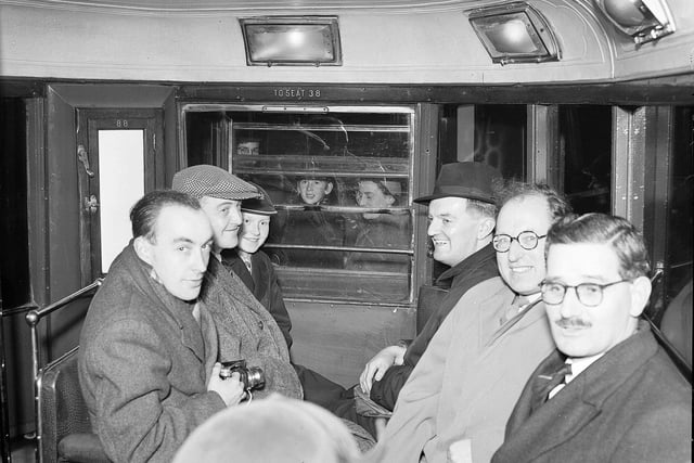 Edinburgh's farewell to the trams: The passengers inside the last 28 tram