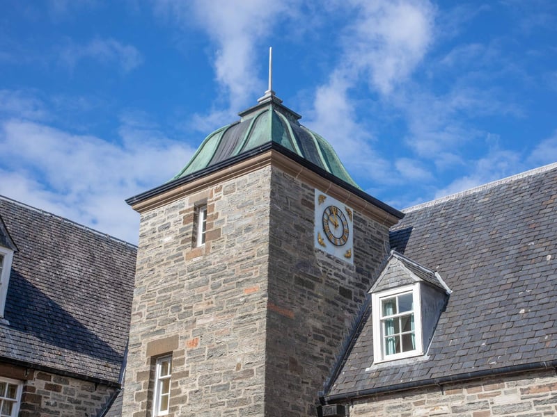 Clock tower.