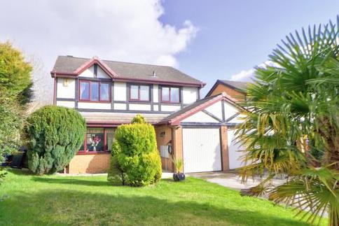 Offers of more than £360,000 are invited by Yopa for this four-bedroom, detached home.