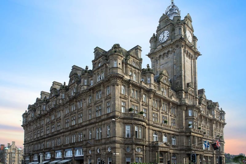 Complete with Michelen star restaurant inside, this hotel is ranked at 9.4 and located on Princes Street. Add in the luxurious pool and gym and The Balmoral Hotel is perfect for a few relaxing days away.