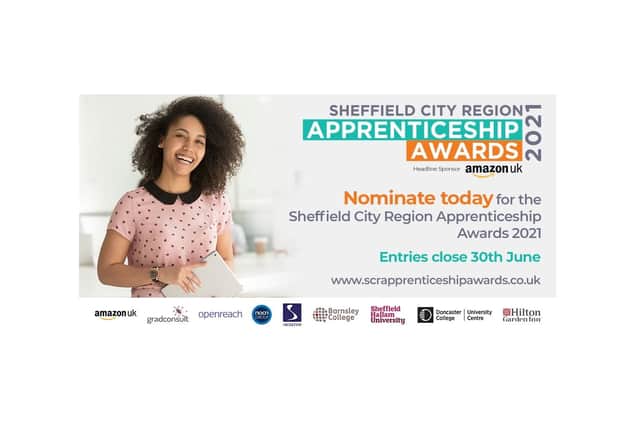Do you employ the top apprentice in the Sheffield City Region? Or is your firm due recognition for its amazing mentoring? Here’s how to enter.