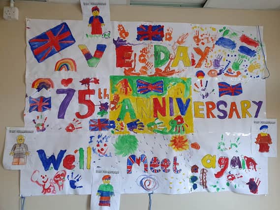 A remembrance day poster designed by pupils at Lynnfield Primary School - the phrase 'We'll meet again' has taken on new meaning for many, as the lockdown goes and with social distancing set to be a  featuire of our lives for months to come.