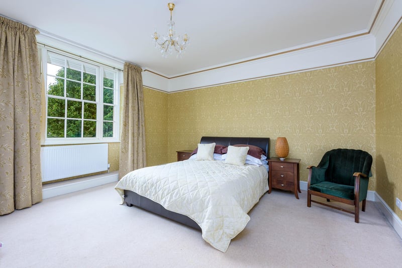 There are eight bedrooms in total, the majority of which have their own en-suite facilities, while three on the first floor share a bathroom.