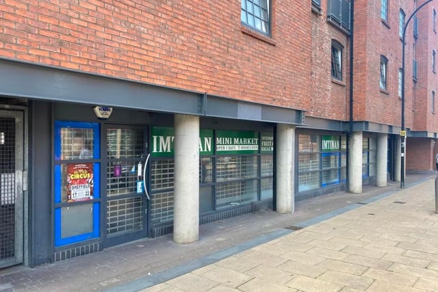 This shop on City Wharf, Nursery Street, near Sheffield city centre, is for sale at £135,000. It is listed on Rightmove https://www.rightmove.co.uk/properties/112858598#/?channel=COM_BUY and is marketed by Crossthwaite Commercial.