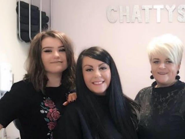 Lisa Pinnick and Lidia McShane wanted to pay tribute to Chatty's hair salon:
Lisa said: "Charlotte , Katy and Lucy are all so hard working and lovely.
"I always leave there feeling fabulous and good about myself."
Lidia continued: "Katy Pepper, Charlotte Mallatratt and Lucy.
"They are artists in their craft and make most of Woodhouse women (and further) feel like a million dollars."