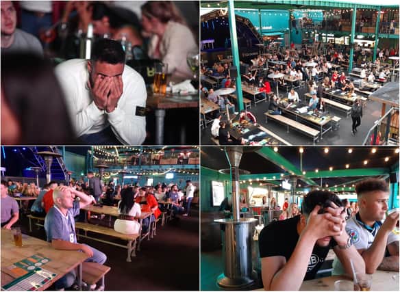 Devastation and heartbreak at Stack in Sunderland as fans watch the Euro 2020 final