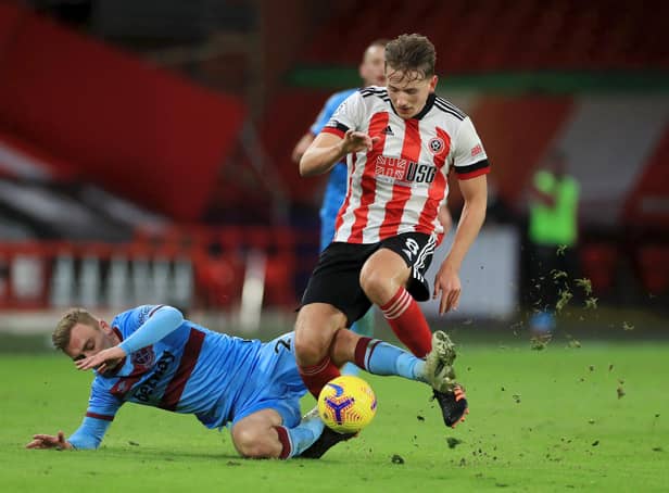 Manchester City could make a £35m move for Sheffield United's Sander Berge this summer. (Photo by Mike Egerton - Pool/Getty Images)