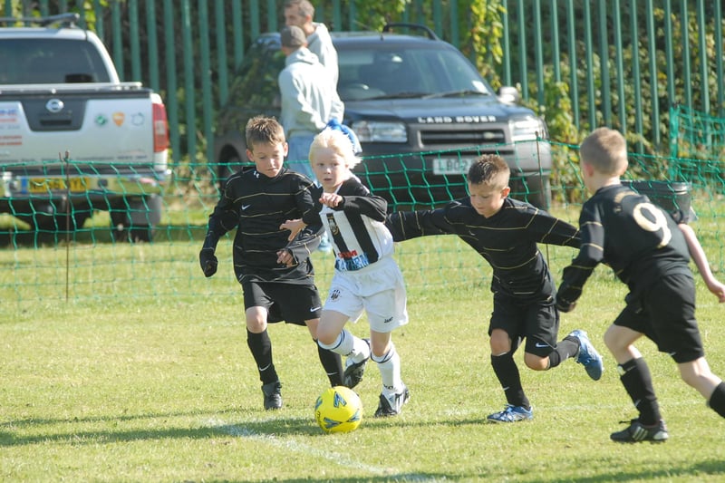Jarrow Fellgate's team was pictured in under-9 football action in this photo from 12 years ago. Is there someone you know in the photo?