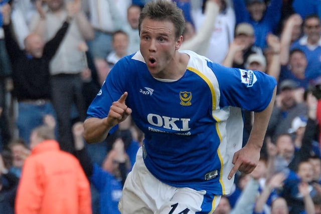 Joined Pompey in 2002 on the back of Luton's relegation from the third tier. Scored some of the best goals in Pompey history.