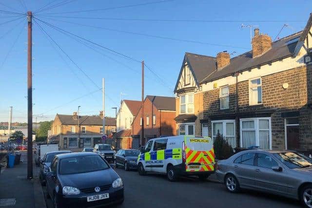 A police investigation is continuing into the death of a man found in a cannabis farm in Sheffield