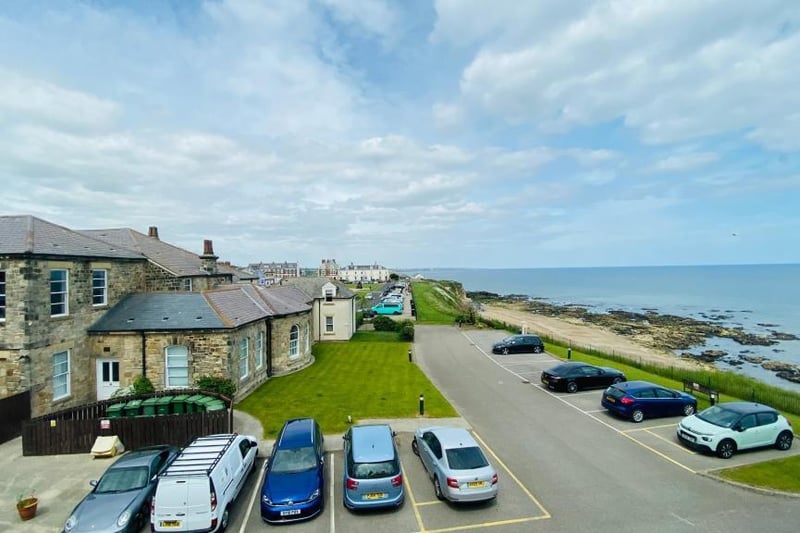 This three storey town house offers a superb sea front position of Seaburn.