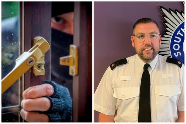 “The key crime prevention messages that I'd have for your readers are really around ensuring that you've got good quality window and door locks,” said Superintendent Benn Kemp