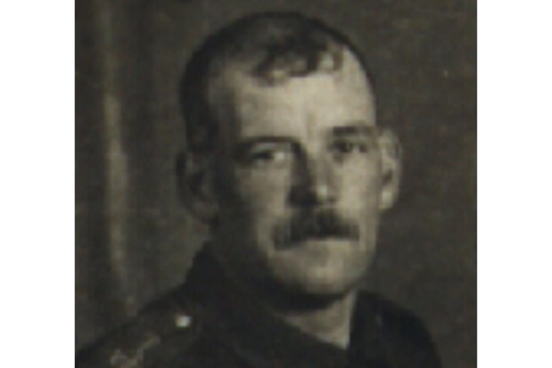 A plaque has been put in place to remember four brothers, killed in World War One, including Albert Pridmore, pictured.