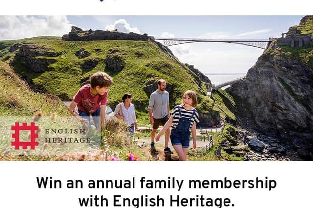 Explore the wonders of England’s varied and exciting history by entering to win a annual family membership to the English Heritage