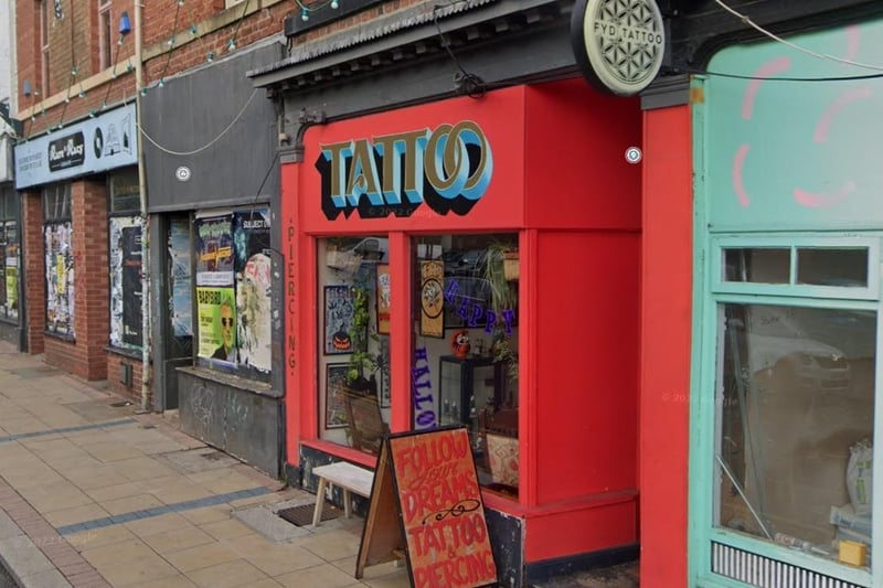 Follow Your Dreams Tattoo, on Devonshire Street, holds a rating of 4.7 out of 5.0 on Google Reviews based on 84 reviews.