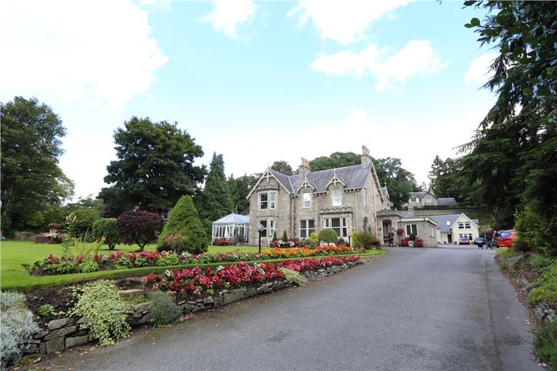 Very well respected 4* guest house with 12 letting rooms and award winning garden, situated a short distance to the west of Pitlochry town centre - £1,350,000.