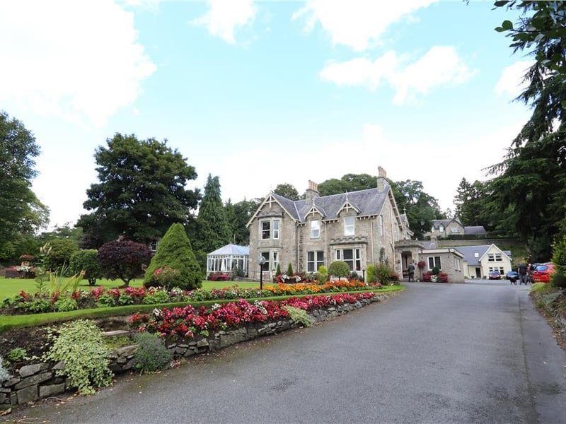 Very well respected 4* guest house with 12 letting rooms and award winning garden, situated a short distance to the west of Pitlochry town centre - £1,350,000.