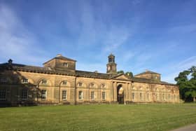 John Carr designed The Stable Block at Wentworth Woodhouse. Schools will be tasked with re-imagining the imposing central archway and clock tower
