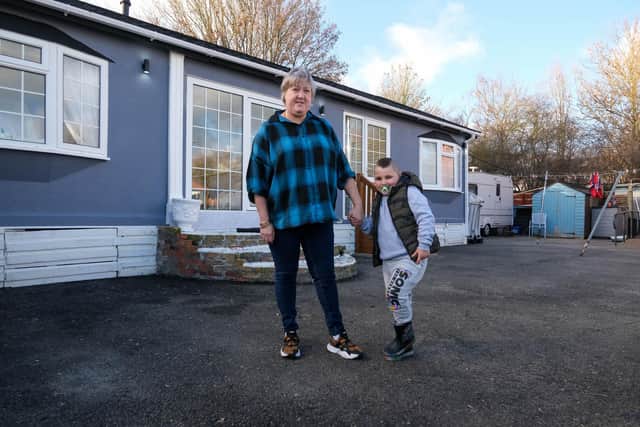 Lena Lee, 57, has lived in Sheffield for 22 years and currently resides on the council-run traveller site in Halfway. Photo: Dean Atkins