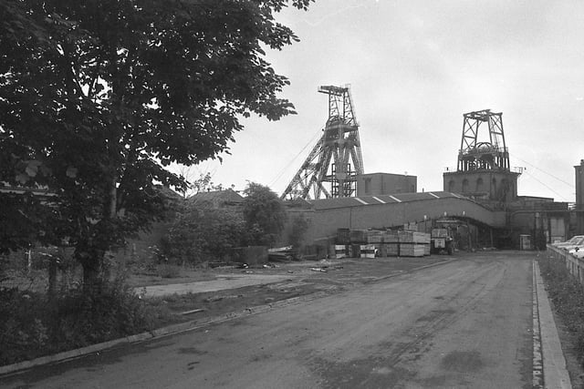 Boldon Colliery, which closed in 1982.