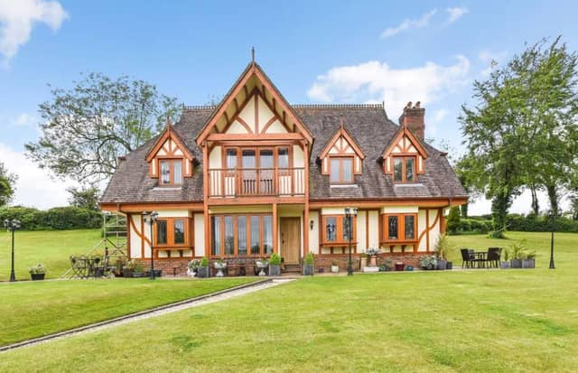 This five bedroom home is on sale for £1.295m.