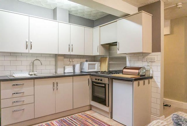 Offers over £60,000 are invited for this one-bedroom flat for sale on Alma Square, Scarborough.