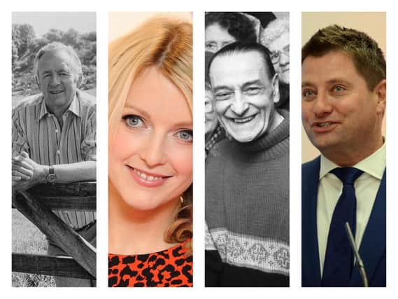 From left to right, James Herriot, Lauren Laverne, Bobby Thompson and George Clarke.