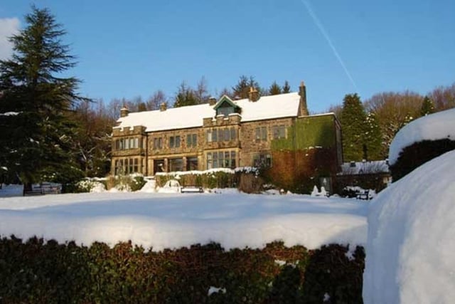Whirlow Brook Park on Ecclesall Road South, Sheffield, in the snow in 2013