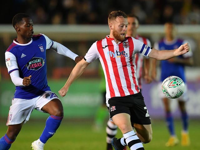 The Grecians captain scored against Pompey in the dramatic Leasing.com Trophy semi-final in February. In his fourth year at Exeter, the midfielder could seek a fresh challenge.