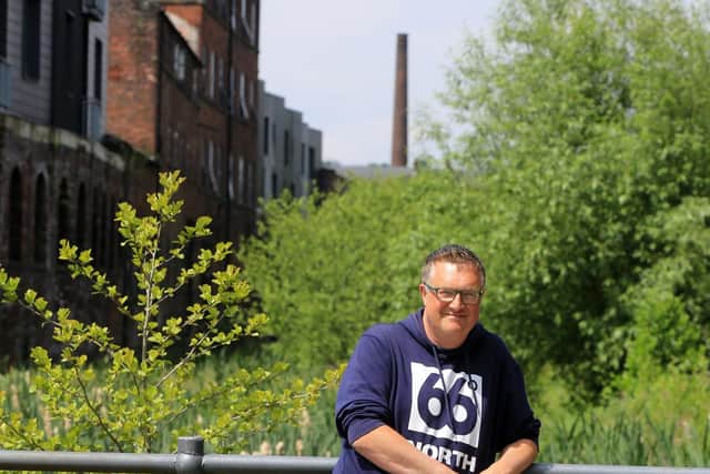 Author Peter Naldrett has written a book about islands which includes Kelham Island. Picture: Chris Etchells