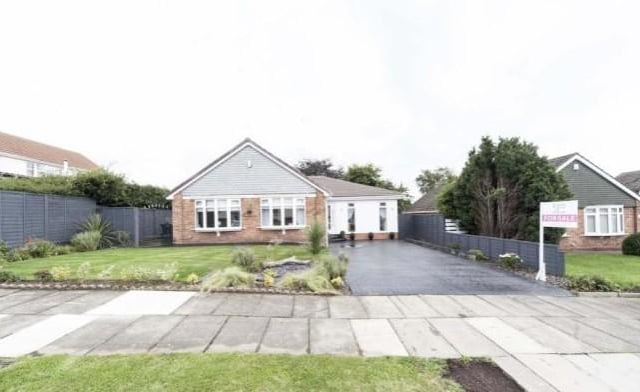 A stunning four bedroom detached bungalow is recently remodelled and is a well presented home with a driveway that has room for more than two vehicles as well as an immaculate front and rear garden.