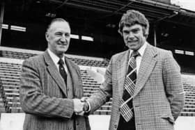 Former Sheffield Wednesday manager Len Ashurst (right) has died at the age of 82.