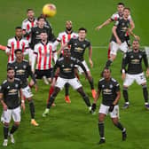 Sheffield United lock horns with Manchester United at Old Trafford this evening.  (Photo by Laurence Griffiths/Getty Images)