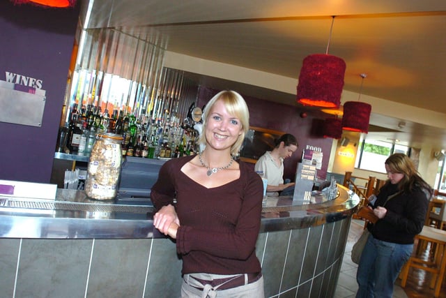 Lucy Long at Sheffield's Ha Ha bar in 2005