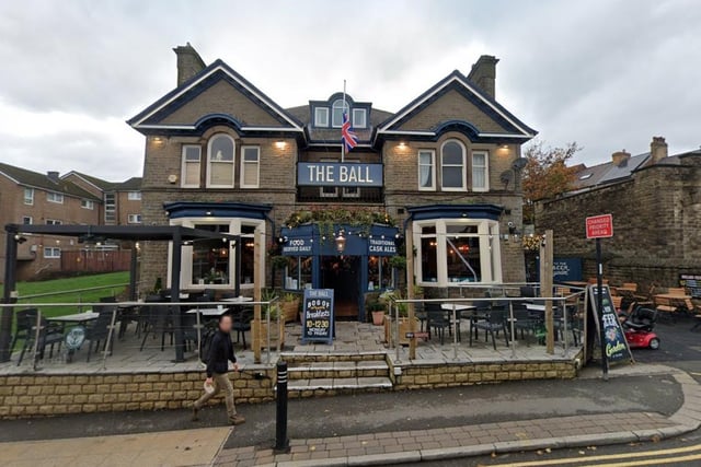 The Ball, on Crookes, comes in fifth place with an average rating of 4.2 stars as per 902 reviews on Google.
