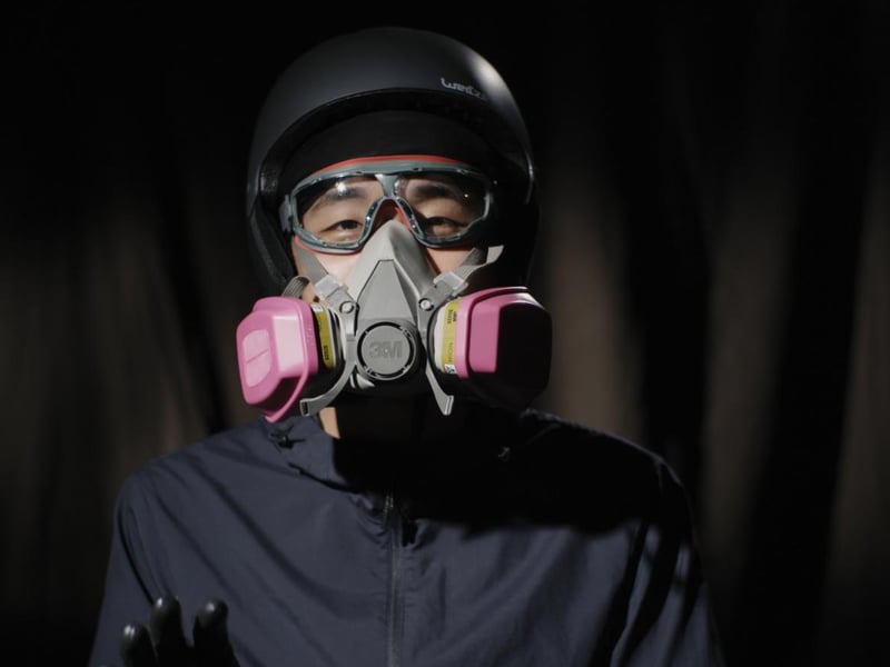 In the pre-Covid days of 2019 people within Hong Kong donned face masks as a means of fighting back against the oppressive surveillance culture of mainland China