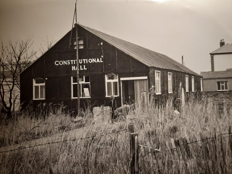 Cleveleys Constitutional Hall in April 1977 - where was it?