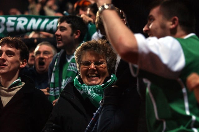 Hibs fans smiled through a high-scoring derby with Hearts