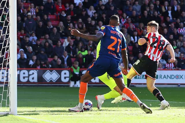 Sheffield United took the lead through James McAtee: Lexy Ilsley / Sportimage