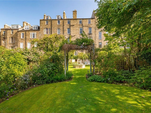 Rear of property and garden.