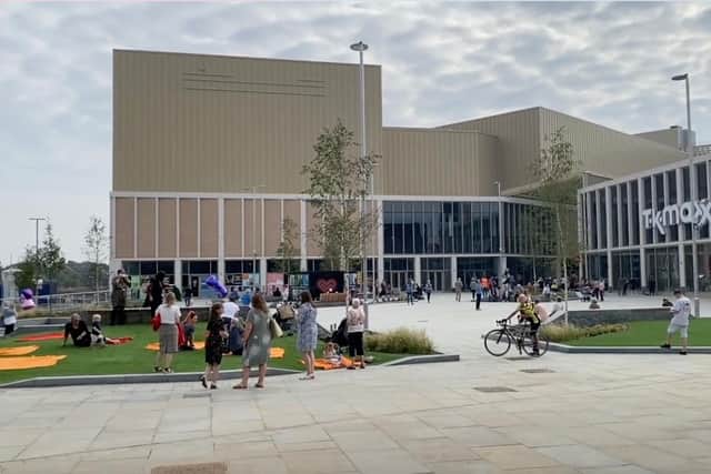 New look Barnsley town centre where a multi-screen Cineworld will open in 2022